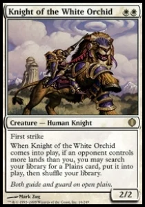 Knight of the White Orchid [ALA #16] SPANISH EX