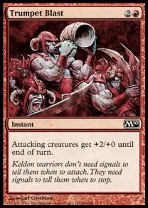Trumpet Blast [M10 #160] SPANISH NM