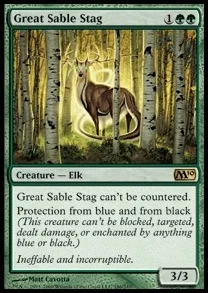 Great Sable Stag [M10 #186] SPANISH NM