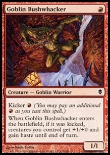 Goblin Bushwhacker [ZEN #125] ENGLISH EX