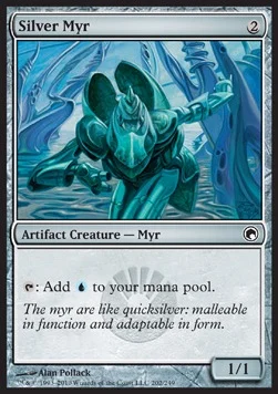 Silver Myr [SOM #202] SPANISH EX