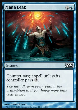 Mana Leak [M12 #63] SPANISH EX