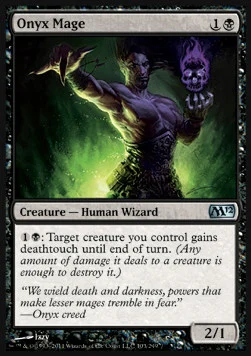 Onyx Mage [M12 #103] SPANISH NM
