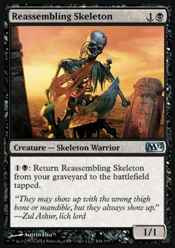 Reassembling Skeleton [M12 #104] SPANISH NM
