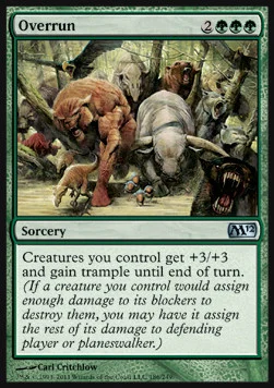 Overrun [M12 #186] SPANISH NM