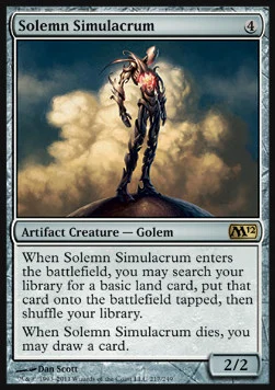Solemn Simulacrum [M12 #217] SPANISH NM