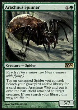 Arachnus Spinner [M12 #162] SPANISH EX