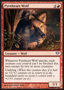 Pyreheart Wolf [DKA #101] SPANISH NM
