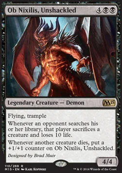 Ob Nixilis, Unshackled [M15 #110] SPANISH NM