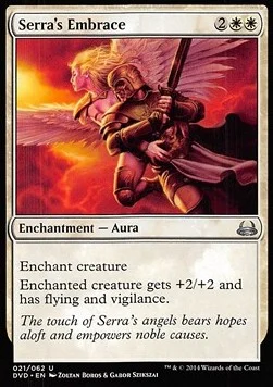 Serra's Embrace [DD3 #5021] ENGLISH NM
