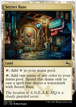 Secret Base (V.1) [UST #165] ENGLISH NM