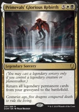 Primevals' Glorious Rebirth [DOM #201] ENGLISH NM