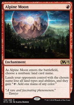 Alpine Moon [M19 #128] ENGLISH NM