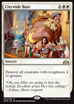 Citywide Bust [GRN #4] ENGLISH NM