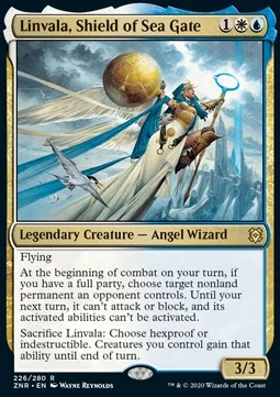 Linvala, Shield of Sea Gate [ZNR #226] SPANISH NM