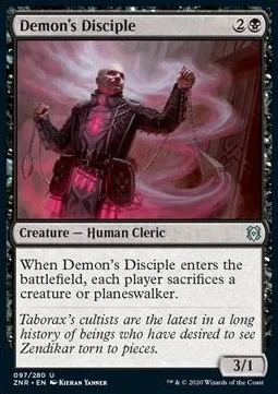 Demon's Disciple [ZNR #97] ENGLISH NM
