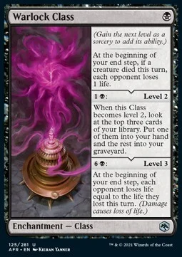 Warlock Class [AFR #125] ENGLISH NM