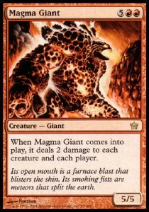 Magma Giant [5DN #72] SPANISH GD