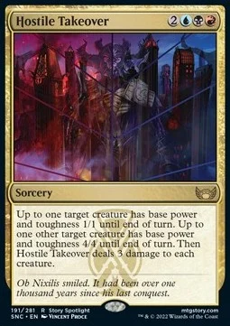 Hostile Takeover [SNC #191] ENGLISH NM