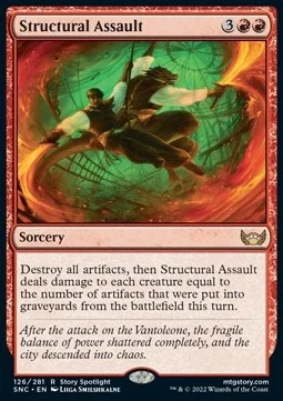 Structural Assault [SNC #126] SPANISH NM