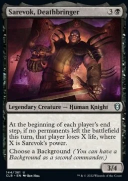 Sarevok, Deathbringer [CLB #144] ENGLISH NM