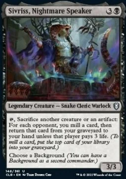 Sivriss, Nightmare Speaker [CLB #148] ENGLISH NM