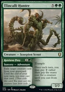 Tlincalli Hunter // Retrieve Prey (V.1)