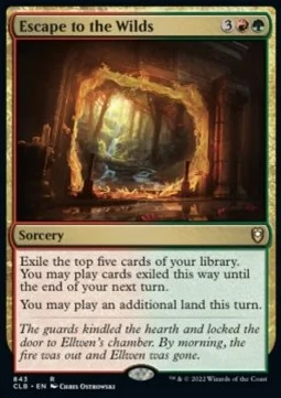 Escape to the Wilds [XCLB #843] ENGLISH NM