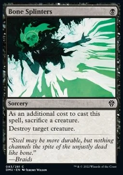 Bone Splinters [DMU #83] ENGLISH NM