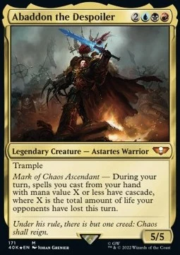 Abaddon the Despoiler (V.2) [40K #171] ENGLISH NM
