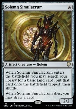 Solemn Simulacrum [ONC #141] ENGLISH NM