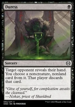 Duress [ONE #92] ENGLISH NM