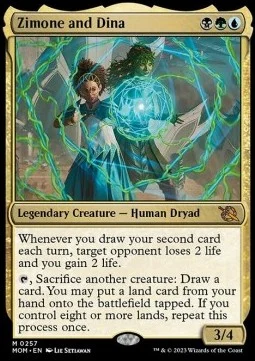 Zimone and Dina [MOM #257] ENGLISH NM