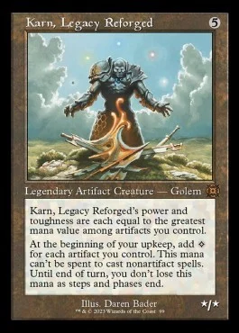 Karn, Legacy Reforged (V.1) [XMAT #99] ENGLISH NM
