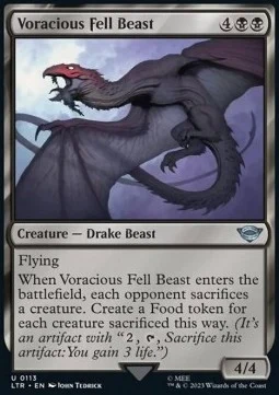 Voracious Fell Beast [LTR #113] ENGLISH NM