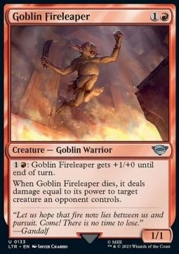Goblin Fireleaper [LTR #133] ENGLISH NM