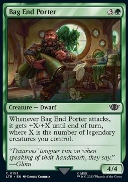 Bag End Porter [LTR #153] ENGLISH NM