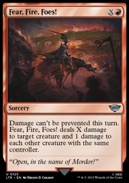 Fear, Fire, Foes! [LTR #125] ENGLISH NM