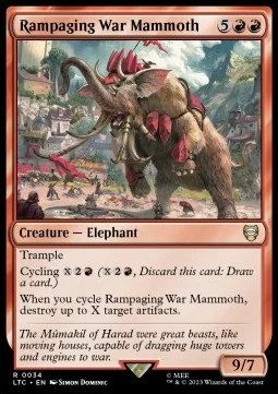Rampaging War Mammoth [LTC #34] ENGLISH NM