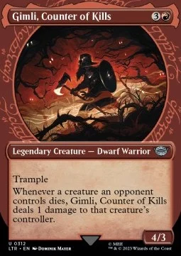 Gimli, Counter of Kills [XLTR #312] ENGLISH NM