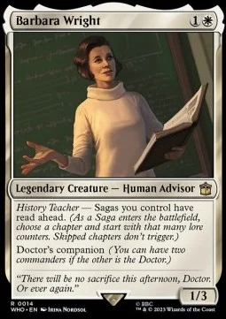 Barbara Wright [WHO #14] ENGLISH NM