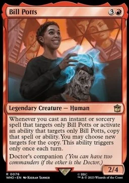 Bill Potts [WHO #76] ENGLISH NM