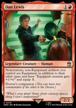 Dan Lewis [WHO #78] ENGLISH NM