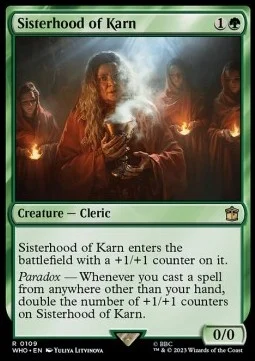 Sisterhood of Karn [WHO #109] ENGLISH NM
