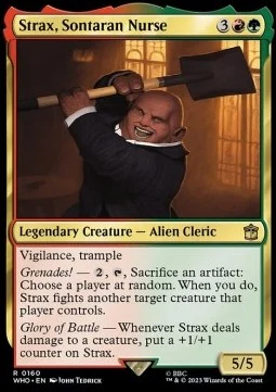 Strax, Sontaran Nurse [WHO #160] ENGLISH NM