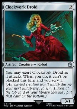 Clockwork Droid [WHO #172] ENGLISH NM
