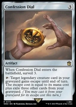 Confession Dial [WHO #173] ENGLISH NM