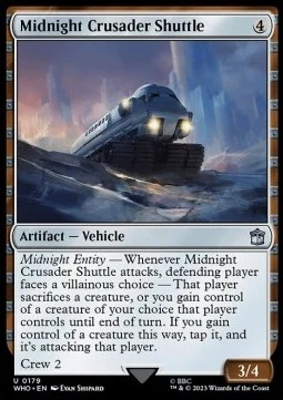 Midnight Crusader Shuttle [WHO #179] ENGLISH NM
