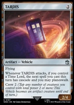 TARDIS [WHO #187] ENGLISH NM