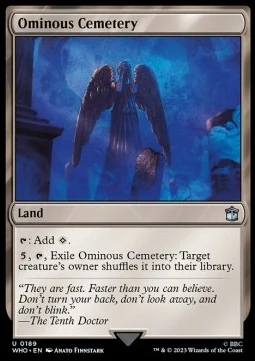 Ominous Cemetery [WHO #189] ENGLISH NM
